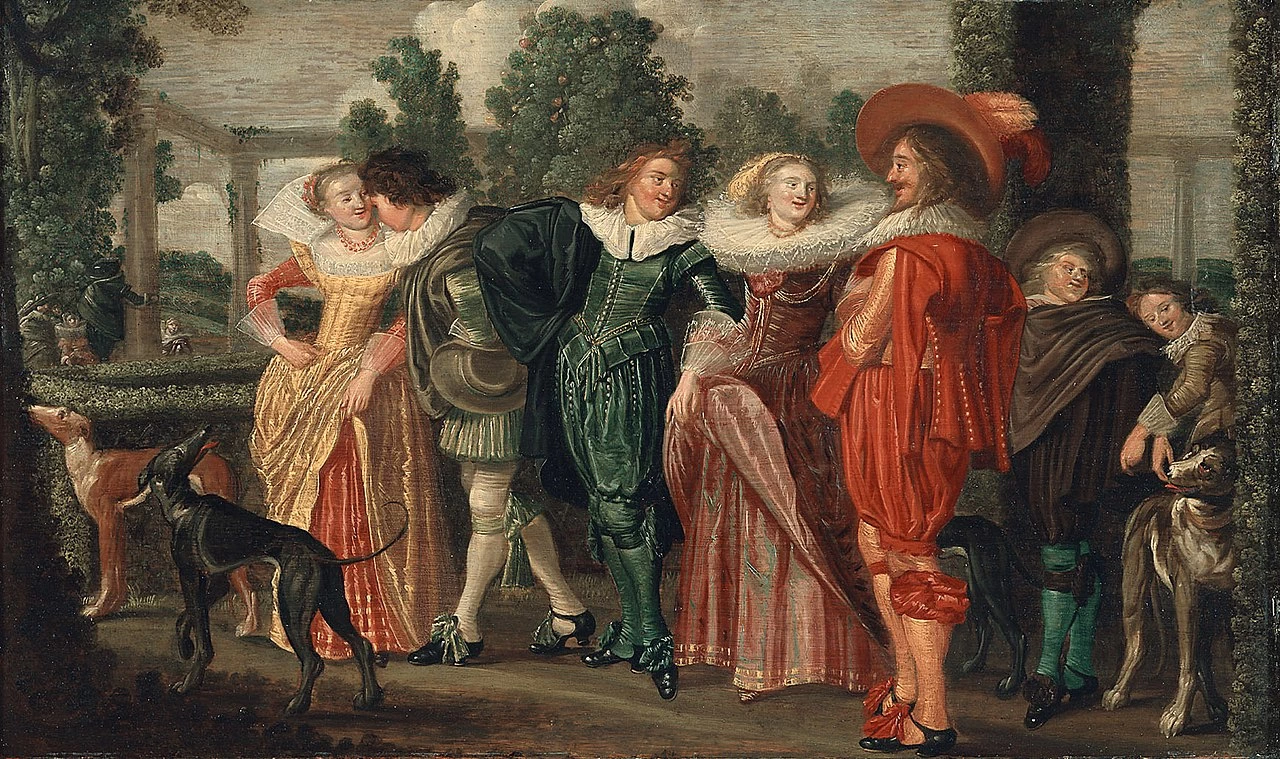 Compagnia in giardino - Kunsthistorisches Museum Wien